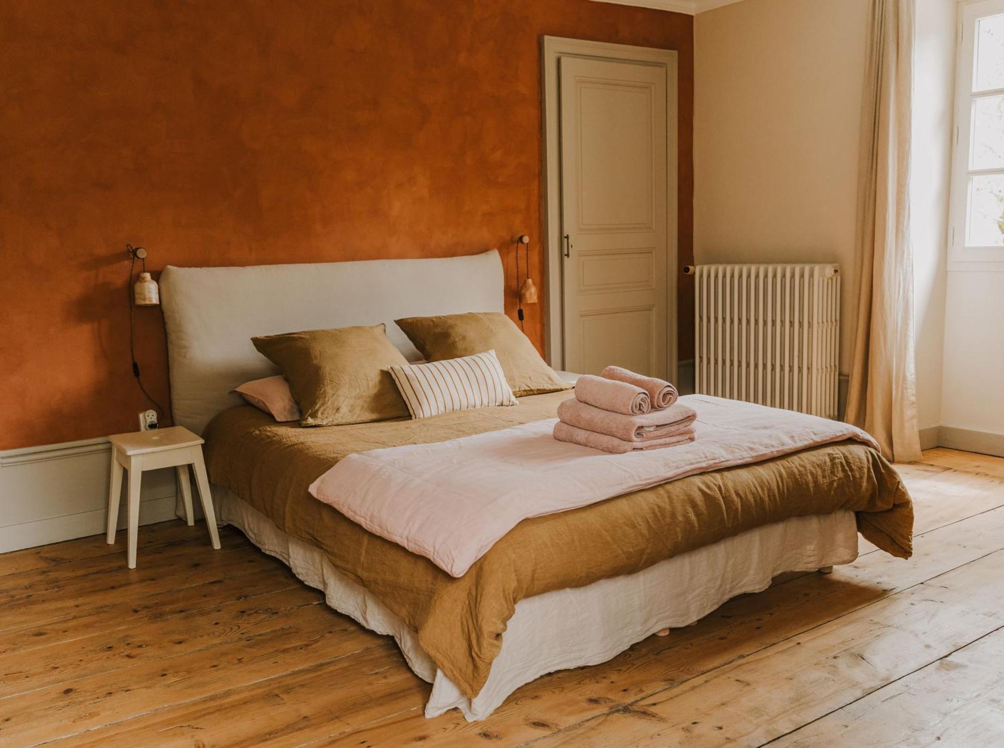 Maison D'Hotes Et Gite De Charme Avec Piscine, La Lhuiseraie 客房 照片